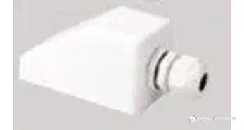 Passe-toit uniquement blanc p.p. panneau solaire
