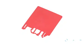 Plaque de séparation - rouge