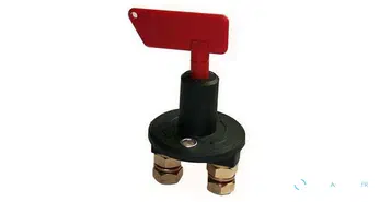 Coupe-batterie principal avec clé rouge