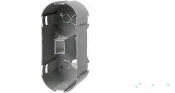 Boîte de protection verticale avec décharge de traction