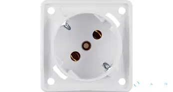 Prise murale bipolaire IP44