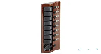 Panneau de commande 9V horizontal