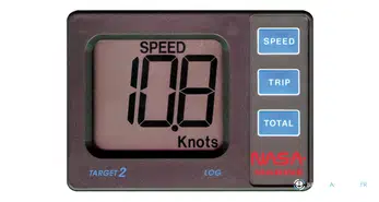 Indicateur de vitesse/log Nasa Target