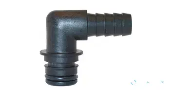 Kit de raccordement 90° vers tuyau de 19 mm