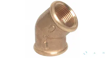 Coude bi/bi 45°