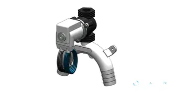 Aérateur avec solénoïde 12 V DC