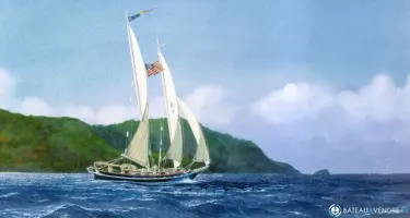 CN du Nouveau Monde Goelette lady of bermuda
