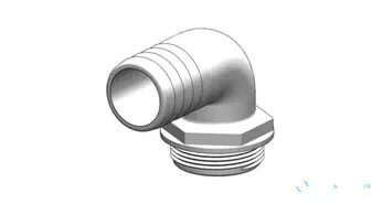 Aquavalve embout 90°