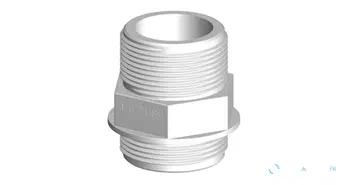 Connecteur avec tige filetée