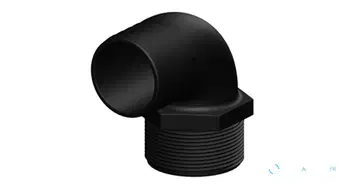 Raccord en T 90° filetage extérieur