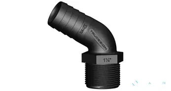 Tule 120° filetage extérieur