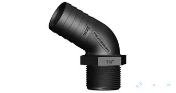 Tule 120° filetage extérieur