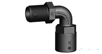 Raccord fileté intérieur-extérieur 90°