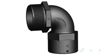 Raccord fileté intérieur-extérieur 90°