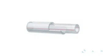 Tuyau en PVC avec renfort en nylon