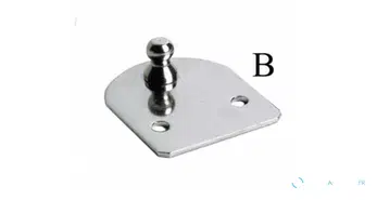 Plaque de fixation en inox