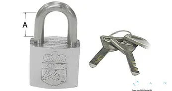 Cadenas, lot de 4 pièces