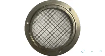 Grille 95/132 mm nickelée
