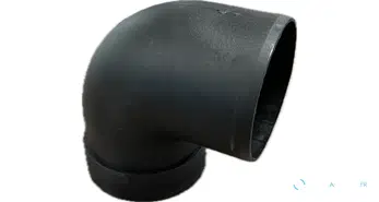 Coude 60 mm en plastique