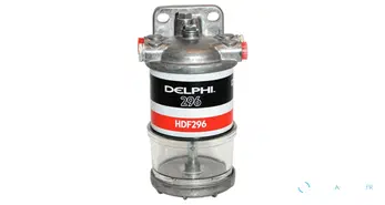 Filtre à carburant Delphi HDF296 avec bol en verre