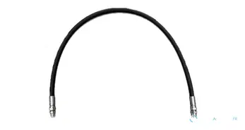 Flexible de pompe à graisse, y compris raccords de réduction