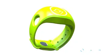 Bracelet en silicone xBAND - jaune -