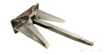 Ancre de pont en acier inoxydable 316 poli