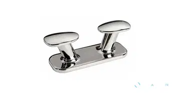 Double taquet d'amarrage en inox 316