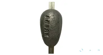 Anode en zinc avec languette de soudage 3,0 kg
