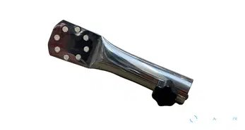 Support de mât de pavillon montage sur filière 22 mm
