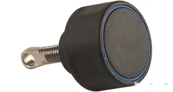 Bouton Gebo noir complet