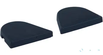Capuchons latéraux de charnière Gebo 10 mm (gauche & droite)