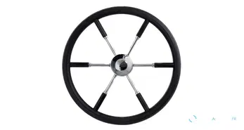 Volant Ultraflex 70 cm en PU avec rayon en inox