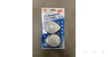 Feu de navigation LED blanc bâbord + tribord