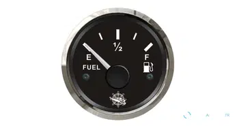 Jauge de niveau de carburant Osculati 240/33 ohms noir/brillant