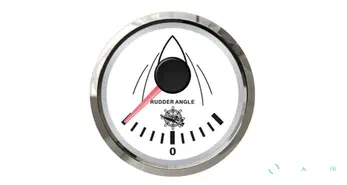 Indicateur d’angle de barre Osculati blanc/brillant