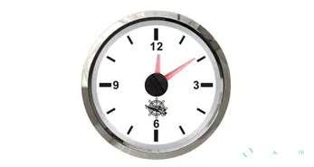 Montre à quartz Osculati blanche/brillante