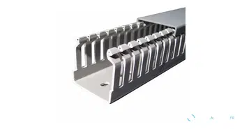 Goulotte de câblage Licatec en PVC (ouverte)