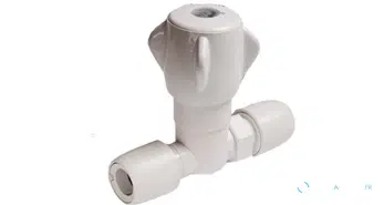 Vanne de radiateur HEP2O coudée thermostatique 15 mm