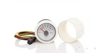 Compteur VDO VLW OD ∅52 mm 12 V, bague 5B blanche
