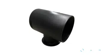 Raccord en T 90-60-90 avec filetage