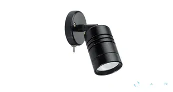 Lampe de lecture Joyce halogène noire