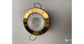 LAWRENCE DL 80 verre dépoli / couleur or