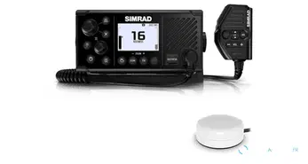 Radio VHF marine RS40-B avec DSC et AIS RX/TX + GPS500