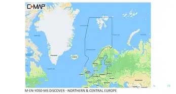 C-MAP DISCOVER - Europe du Nord et centrale
