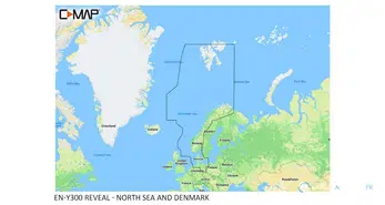C-MAP REVEAL - Mer du Nord & Danemark