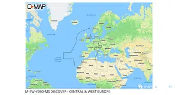 C-MAP DISCOVER - Europe continentale centrale et occidentale
