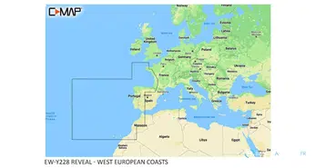 C-MAP REVEAL - Côtes d’Europe occidentale
