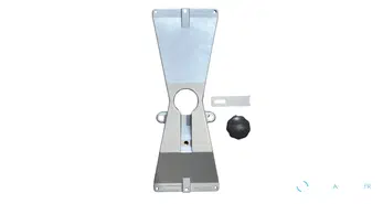 Supports de table Zwaardvis pour amovible
