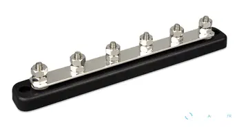 Barre omnibus 150A 6P + couvercle